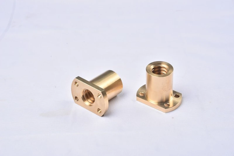 Brass Trapezoidal Screw Nut Brass Trapezoidal Screw Nut
